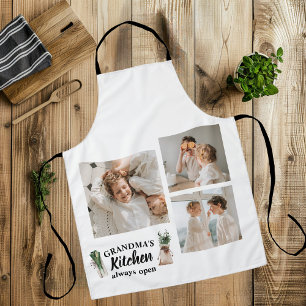 Delantal La cocina de las Abuelas y las Fotografías Collage