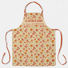 Delantal "La Cocina de Mamá" Gift for Mexican mom