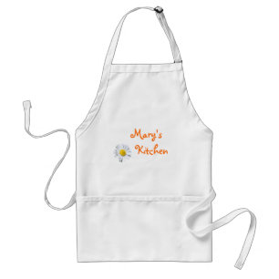 Delantal La cocina de Mary. Añadir sus propias palabras