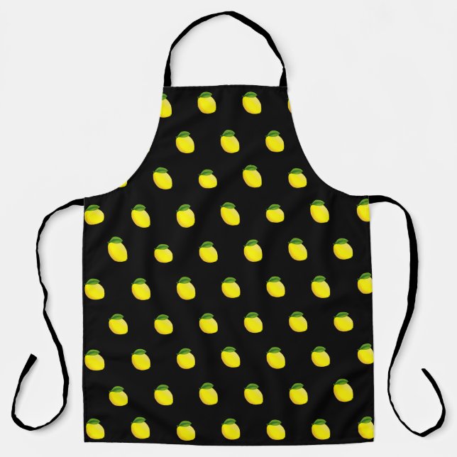 Delantal La cocina del chef Lemon Apron Long (Anverso)