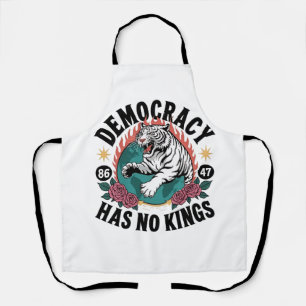 Delantal La democracia no tiene reyes 86 47 tigres