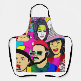 Delantal La diversidad es divertida