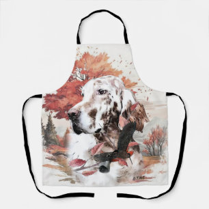 Delantal La escena inglesa, la cacería de pasiones