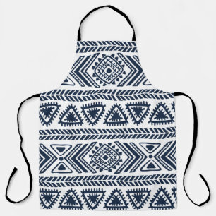 Delantal La etnia tribal vintage no tiene fisuras