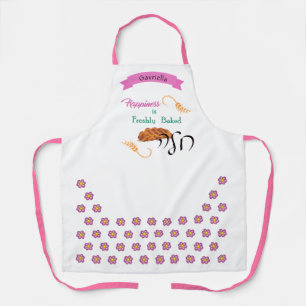 Delantal La felicidad es recién horneada Challah Apron