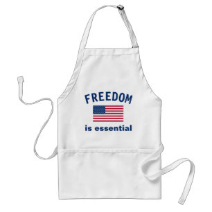 Delantal La libertad es esencial