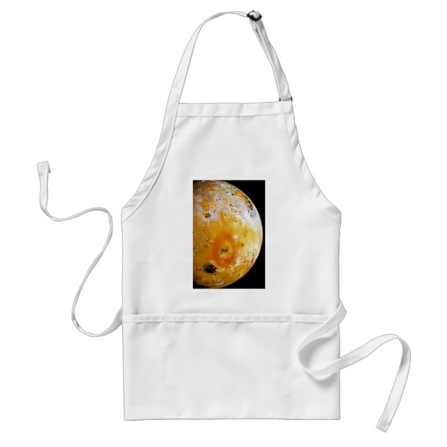 Delantal La luna de Júpiter (Frente)