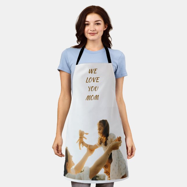 Delantal La magia de la cocina de mamá | Apron de cocina pe (Gastado)