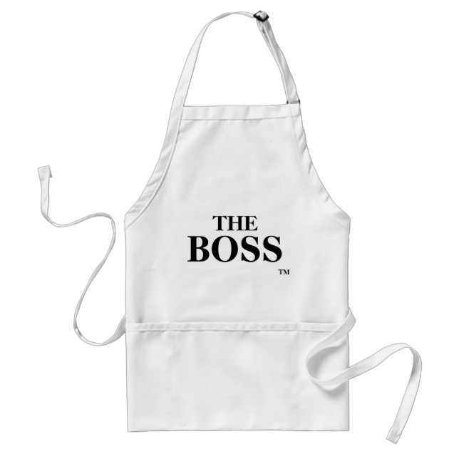 Delantal La marca comercial Boss TM (Frente)