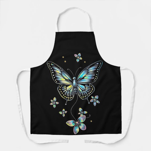 Delantal La Mariposa Graceful: Un símbolo de transformación (Anverso)