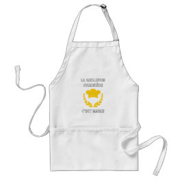 Delantal La meilleure cuisinière personalizado