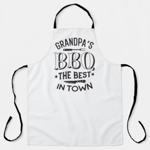Delantal La mejor barbacoa del abuelo en la ciudad