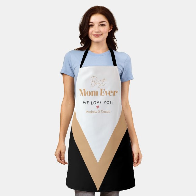 Delantal La mejor madre de todos los tiempos (Gastado)