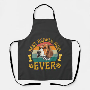 Delantal La Mejor Mamá Beagle de Todos los Tiempos, Perro B