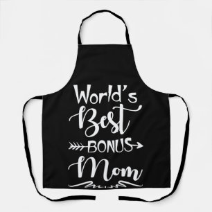 Delantal La mejor mamá de bonos del mundo