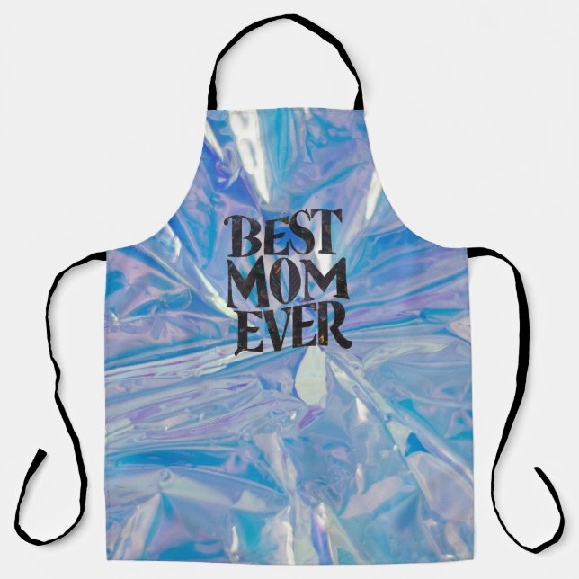 Delantal La mejor mamá de todos los tiempos nueva (Anverso)