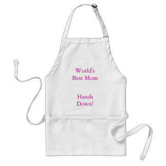 Delantal ¡La mejor mamá del mundo, manos abajo!