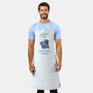 Delantal La mía la conseguí de Fabric Seal en Zazzle