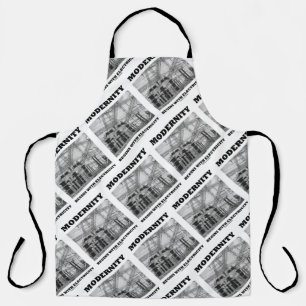 Delantal La Modernidad Comienza Con Los Alambres Eléctricos