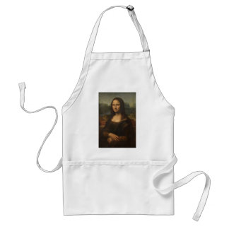 Delantal La Mona Lisa de Leonardo da Vinci