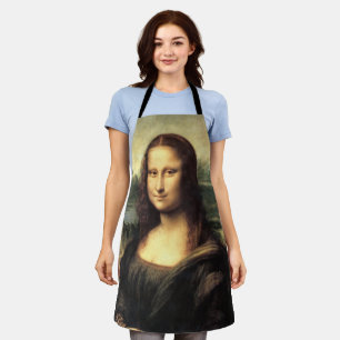Delantal La Mona Lisa Leonardo da Vinci