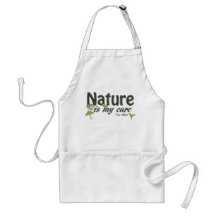 Delantal La Naturaleza Es Mi Cura Apron