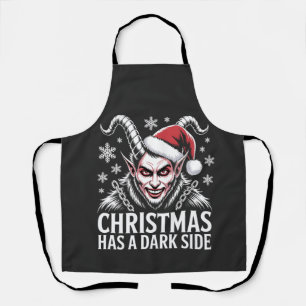 Delantal La Navidad tiene un lado oscuro