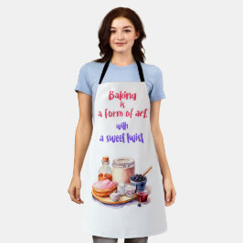 Delantal La repostería es una forma de arte