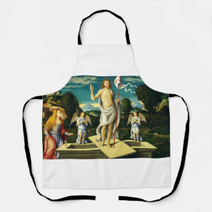 Delantal La Resurrección de Jesús por Girolamo da Santacroc