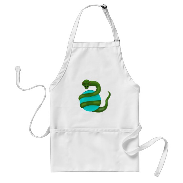 Delantal La serpiente (Frente)