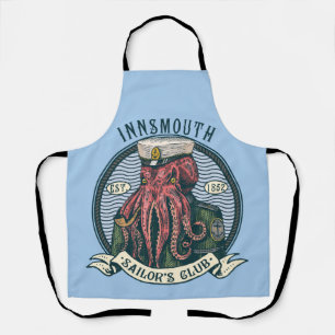 Delantal La sombra sobre la nave innsmouth Cthulhu Sailor