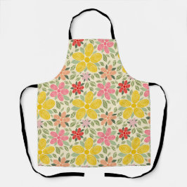 Delantal La toalla de cocina Swirl Garden