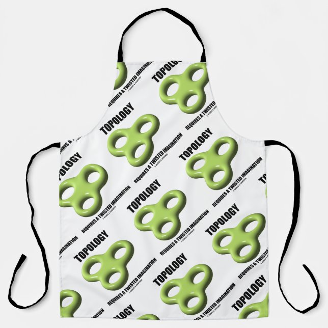 Delantal La Topología Requiere Un Toroide De Imaginación Gi (Anverso)