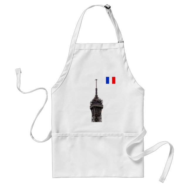 Delantal La Torre Eiffel de París Francia (Frente)