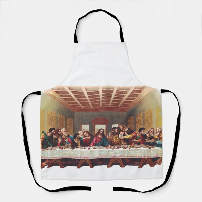 Delantal La Última Cena (Anverso)