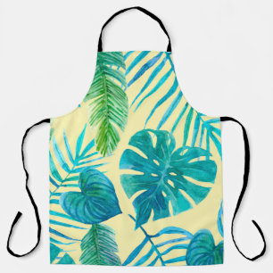 Delantal La vegetación exuberante de las plantas tropicale