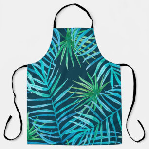 Delantal La vegetación exuberante de las plantas tropicales