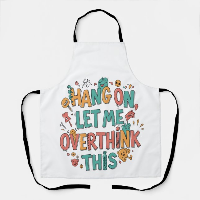 Delantal La vida en la impresión: tu dosis diaria de estilo (Anverso)