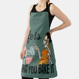 Delantal La Vida Es Lo Que Se Hace