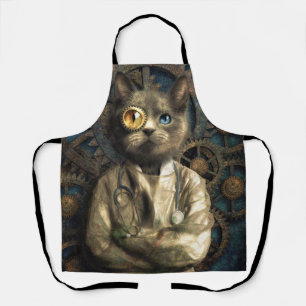 Delantal Lab Cat Apron