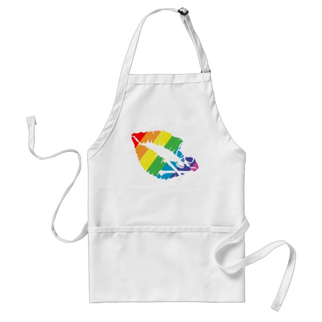 Delantal labios envenenados (Frente)