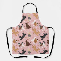 Labradoodle / Goldendoodle Bones y Paws Apron