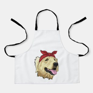 Delantal Labrador con Bandana