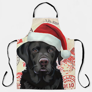 Delantal Labrador negro