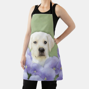 Delantal Labrador Recuperador Pintura de Cachorro Original 