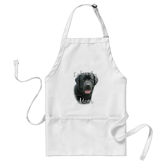 Delantal Labrador Retriever (blk) Mom 2 (Frente)