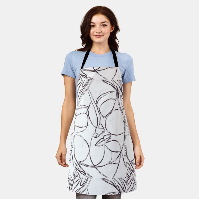 Delantal Labyrinthe Beauty Abstract Art Apron (Gastado)