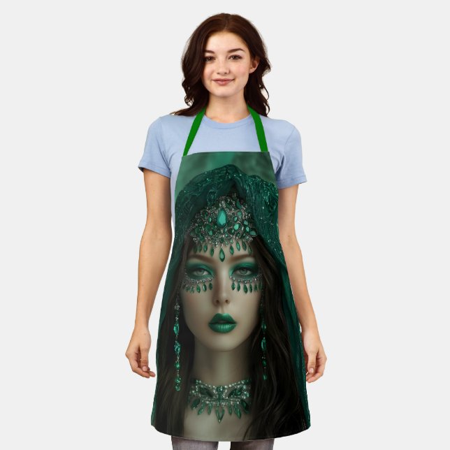 Delantal Lady Emerald Apron (Gastado)