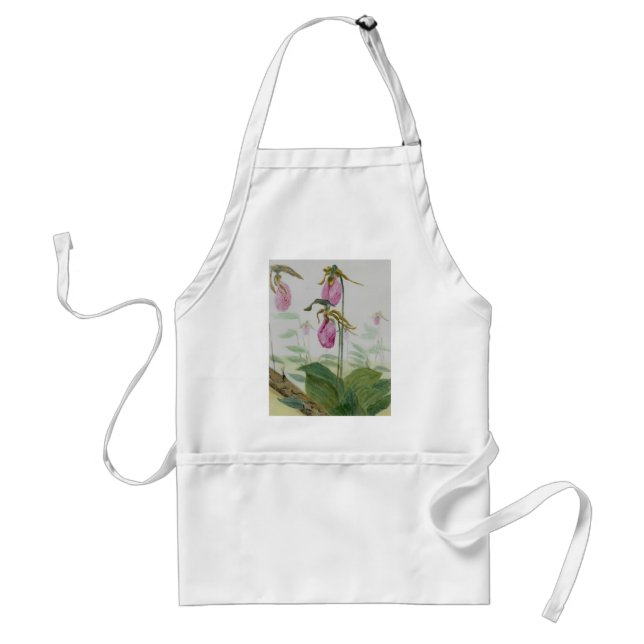 Delantal Lady Slippers (Frente)