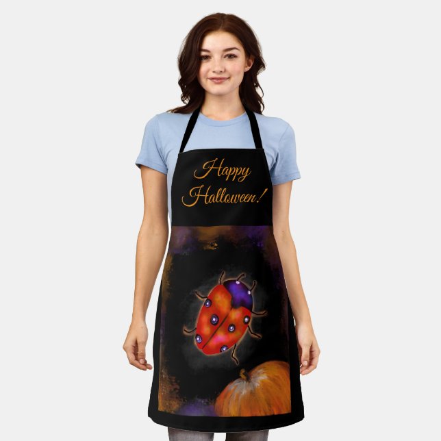 Delantal Ladybug de Halloween (Gastado)